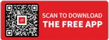 Image shows QR code to download what3words app. 